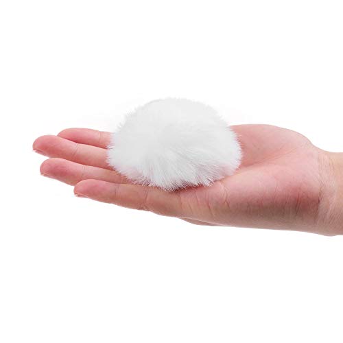 Lapel Mic Windscreen, Portable Audio Furry Wind Muff Outdoor Microphones Comfortable Soft Lavalier(Grey) - color: Grey