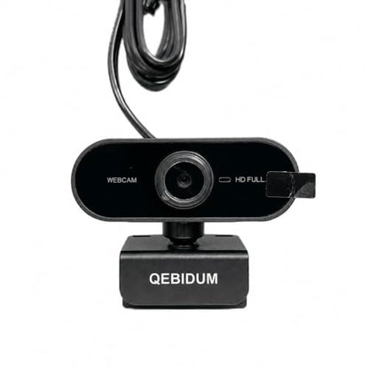 Computer Camera PC Webcam Full HD 1080p 360 Degrees Wide Angle 30fps Video USB Web Cam with Microphone for Mac Laptop Desktop Conferencing Chatting and Live Streaming