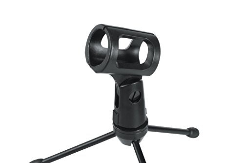 Gator Frameworks Mini Tripod Desktop Microphone Stand with Clip for Wireless Mics and Collapsible Legs (GFW-MIC-0251) - size: Mini Tripod, style: Wireless Mics