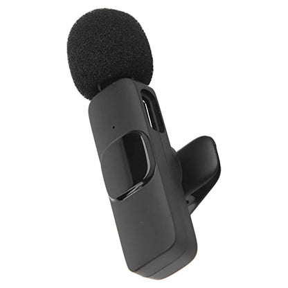 Lavalier Microphone, One to One Mobile Phone Microphone,Automatic Pairing Lavalier Microphone for Video Recording,for Interview Phone Tablet (1)