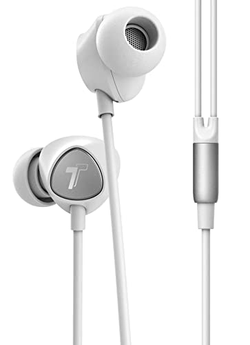 Thore iPhone Earbuds with Lightning Connector MFi Certified by Apple Earphones (V100) Wired in-Ear Headphones with Volume Control & Mic for iPhone X, XS, XR, 11, 12, 13, 14 Pro Max (White Silver) - color: White