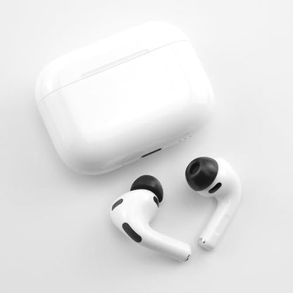 Replacement Memory Foam Ear Tips for AirPods Pro 3 Earbuds (L) | 3 Pairs (Black, Large), Ultimate Comfort, Compatible with AirPods Pro 3rd Generation 2025 - size: Large