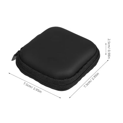 STOBOK Mini Eva Headphones Storage Box Earphone Pouch for Boys and Girls Headphones Case Earbud Case for Wired Earbuds Earphone Pouch