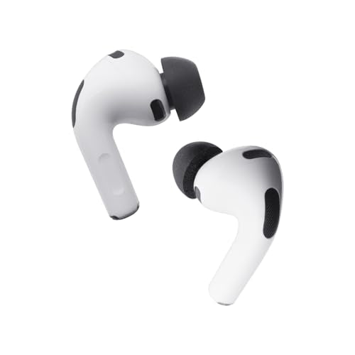 Klowcok Foam Ear Tips Replacement for AirPods Pro 3 Earbuds, Small | Compatible with AirPods Pro 3rd Generation 2025, Fit in The Charging Case, 3 Pairs, Black - size: Small
