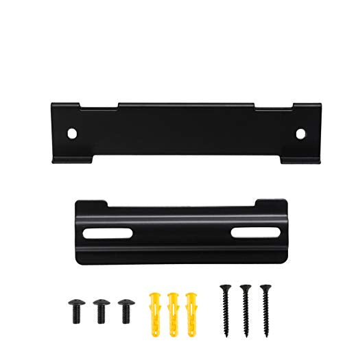 tiebutie WB-120 Wall Mount Kit for Bose Solo 5 Soundbar Wall Mount-Sound bar Mount Under TV for Bose CineMate 120 SoundTouch 120 Solo Soundbar Series II with Mounting Hardware Screw and Wall Anchors
