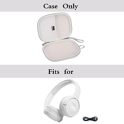 Mchoi Hard Portable Case for JBL Tune 500BT / 510BT / 520BT On-Ear Wireless Bluetooth Headphone, Grey - color: Grey