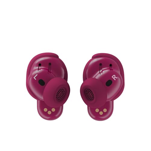 Bose QuietComfort Ultra Earbuds (2nd Gen) - Wireless Noise Cancelling Earbuds with Mic, Immersive Audio, USB-C Charging, Up to 6 Hours Battery, IPX4 Rating, Deep Plum - Limited Edition Color - color: Deep Plum