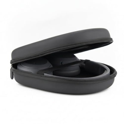 1 Pack Hard Shell Headphone Case for Over-Ear Models, Rigid EVA Travel Protection with Zipper Closure
