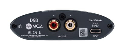iFi uno - DAC & Headphone AMP - USB-C Input - Improve Lacklustre Audio | Streaming/Gaming/Music Modes Adjust Sound to Suit You - 32-bit/384kHz/DSD256/MQA - Windows/MAC/Smart Device/Active Speakers