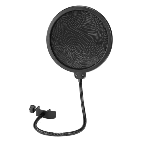4/8pcs Universal Microphone Pop Filter Windscreens Dual Layered Wind Screen Net(4pcs)