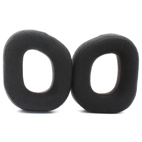 Replacement Ear Pads for Corsair HS80 RGB Wireless Headphones - Black