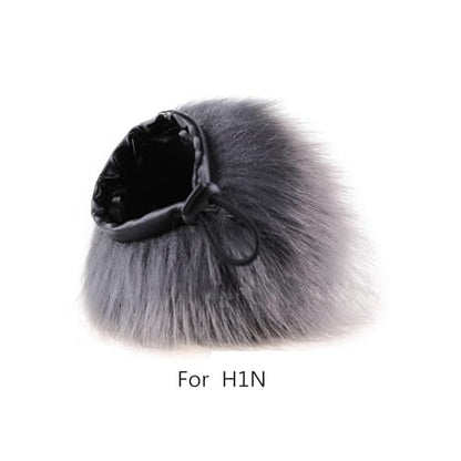 Outdoor Furry Windscreen Windshield Cover Muff for H1n Handy Recorder Microphone Windshield