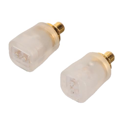MMCX Cable Adapter Replacement for IE300 IE600 IE900 and N30 N40 N5005, MMCX to 0.78mm Female Connector Cable for HiFi Earphones with Durable One - Piece Des (Transparent) - color: Transparent