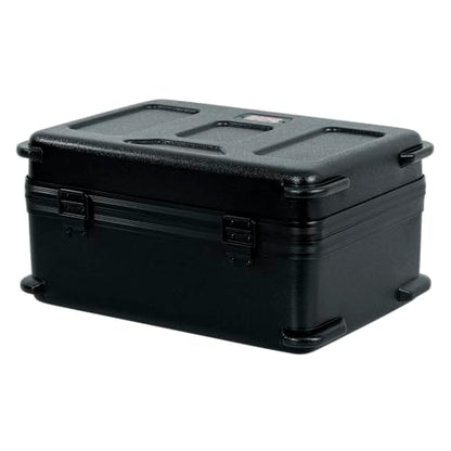 Gator Cases Molded Flight Case to Hold Up to (15) Wired Microphones with TSA Approved Locking Latch and Cable Storage; (GTSA-MIC15) - style: (15) Wired Mics With Storage