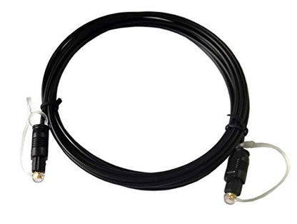 easyday Digital Optical Audio Cable Toslink Cable Cord Fiber Optic Cable for Home Theater, Sound Bar, TV, PS4, Xbox, PlayStation & More (3 Meter) - size: 3 Meter