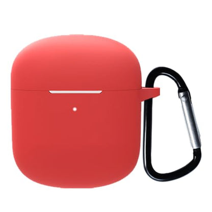 Silicon Case Cover Compatible with KTGEE T8 True Wireless Earbuds, Red, P20ICSR - color: Red