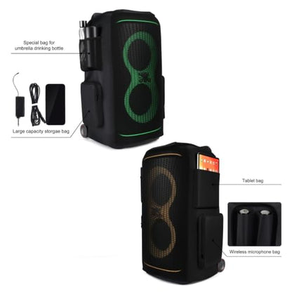 Case for JBL PartyBox 520 Waterproof Shockproof with Pockets