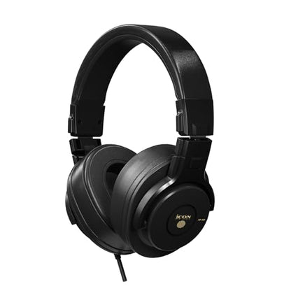 iCON Pro Audio HP-310 Closed-Back Studio Headphones for Mixing Monitoring - size: HP-310