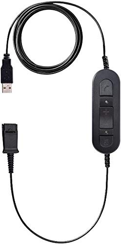 Professional Double Ear Headset with Noise Canceling Mic with Phone and USB Cable for Yealink T19 T20 T21 T22 T23 T26 T27 T28 T29 T32 T36 T38 T40 T41 T42 T46 T48 T52 T54 and Also PC or Softphone