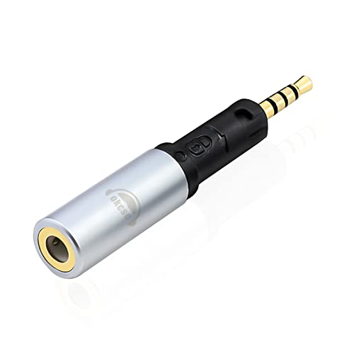 okcsc Audio Adapter Compatible for Audio Technica ATH-M40X,ATH-M50X,ATH-M60X,ATH-M70X,for Sennheiser HD518,HD549,HD558,HD569,HD579,HD599,HD595 Headphones to 3.5mm Cable 2.5mm to 3.5mm Converter