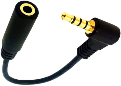 3.5mm 4 Pole Stereo TRRS Audio Adapter Cable Male to 3.5mm
