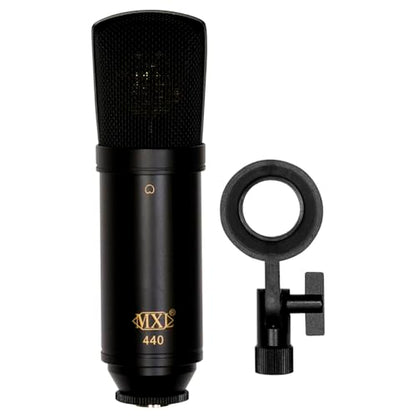 MXL 440 FET Preamp Large Diaphragm Condenser Microphone | Multipurpose Large-diaphragm Microphone - Great for Vocals and a Wide Range of Instruments - style: MXL440