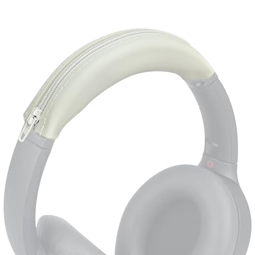 Replacement WH-1000XM4 Silicone Headband Cover Compatible with Sony WH-1000XM4, WH-1000XM3, WH-CH720N, WH-XB910N Headphones, Sweatproof & Washable Headband Cover Accessories (Beige) - color: Beige
