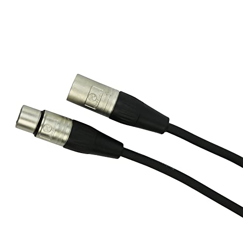 Gearlux XLR Microphone Cable, Fully Balanced, Male to Female, 50 Feet - Single Pack - size: 50 Ft, style: 1 Pack