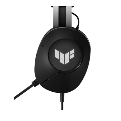 ASUS TUF Gaming H1 Gen II Wired USB-A Gaming Headset with Mic | 40mm Drivers, Virtual 7.1 Surround Sound, TeamSpeak-Certified Mic, Lightweight, Removeable Ear Cushions, for PC, PS5, PS4