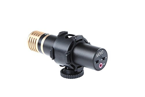Movo VXR200 HD Stereo XY Condenser Mini Capsule Microphone for Sony, Nikon, and Canon DSLR Video Cameras