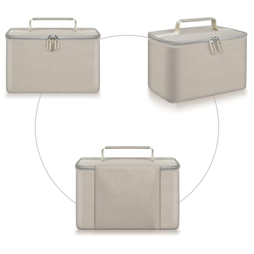 Hand Mixer Storage Case for KitchenAid 5, 6, 7 and 9 Speed Mixers - color: Beige