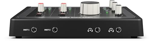 Solid State Logic 2 MKII Plus USB-C Audio Interface 2x4 | Four Balanced Outputs, and Class-Leading Mic Preamps - style: SSL 2 Plus MKII