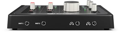 Solid State Logic 2 MKII Plus USB-C Audio Interface 2x4 | Four Balanced Outputs, and Class-Leading Mic Preamps - style: SSL 2 Plus MKII