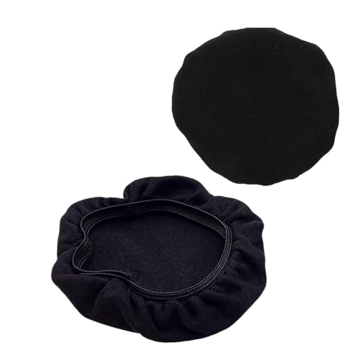 Reusable Velour Ear Pad Covers for Over-Ear Headphones – Washable Dustproof Fabric Protectors for 3.3–4.3 Inch Earcups, Soft Breathable Headphone Cushion Sleeves, Anti-Sweat Ear Cup Wraps for Gaming,