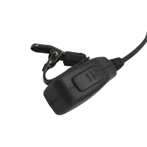 2-Way Radio Earpiece Ear Piece Headset in Ear Earbuds with Coil Tube for Baofeng uv5r uv 5r uv-5r for Retevis rt21 rt22 for Sancom for Kenwood 2 Pin Walkie Talkies(2Pack)
