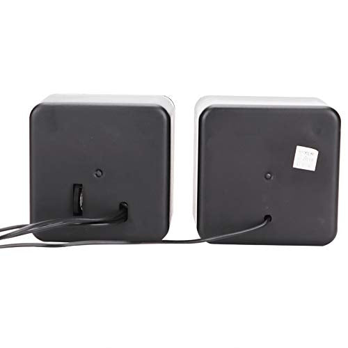 Hilitand Computer Speakers for Desktop PC, Laptop, USB Powered External Stereo Speaker, Volume, Rich Bass, 3.5 mm Audio Plug to Notebook, Desktop(#1)