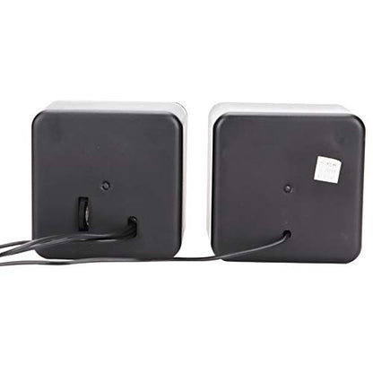 Hilitand Computer Speakers for Desktop PC, Laptop, USB Powered External Stereo Speaker, Volume, Rich Bass, 3.5 mm Audio Plug to Notebook, Desktop(#1)
