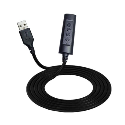 Lightweight USB Sound Card USB to 3.5mm External Sound Card USB Adapters Converters for Computer Esports Game Button