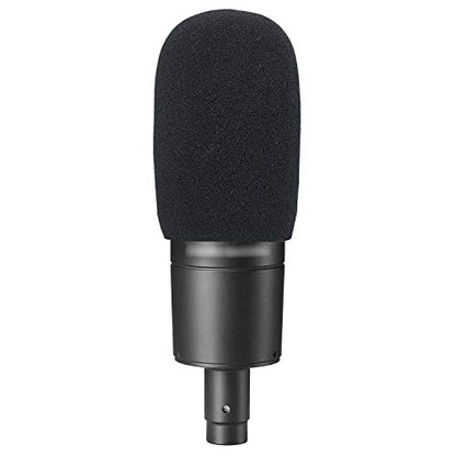 SUNMON Windscreen and Foam Cover, Indoor Outdoor Microphone Wind Muff for Audio-Technica AT2020, AT2020USB, AT2020USB+ mic AT2035, AT4040, AT2050 Microphone（2Pack） - color: FurFoamKit