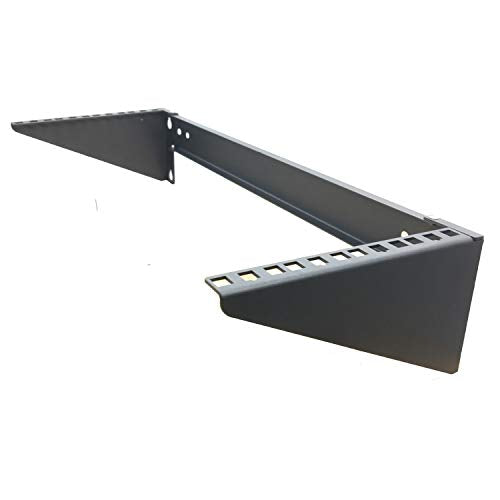 4U 19 Inches Cold Rolled Steel Wall Mount Simple Vertical Rack | Networking Equipment Rack Including Hardware for Assembly (4U) - size: 4U