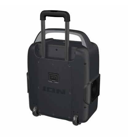 ION Sport 320 200W Bluetooth Outdoor Speaker with Wheels | 320 Degree Sound, Water-Resistant, Rechargeable Battery, USB Charging, Stereo Linking, Bass Boost, App Control, for Parties - style: 200W water-resistant