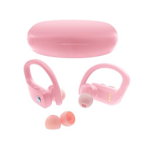 Klowcok Silicone Eartips Replacement for bmani T16 / bmanl T16 Earbuds | 9 Pairs, S/M/L, Pink