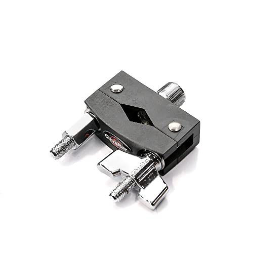 Gibraltar Hinged Microphone Clamp with Integrated Gooseneck Thread Mount, Compatible with 1/2 to 1-1/2 Inch Diameter Tubes, Durable Touring-Grade Construction, Drum Rack and Stand Attachment, (SC-DMM) - style: SC-DMM