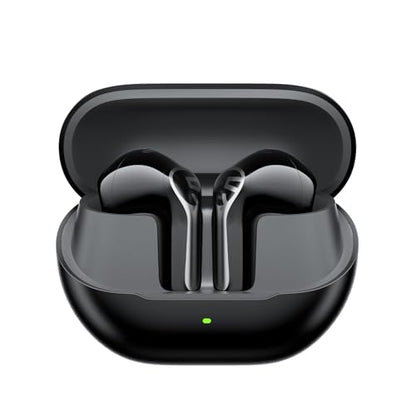 SoundPEATS Air6 HS LDAC Hi-Res Wireless Earbuds, Bluetooth 6.0, 13mm Driver | LDAC Hi-Res Audio Certified, 13mm Triple-Magnet Driver, 2MIC ENC, IPX5 Waterproof, Dynamic EQ, 45H, Bio-Composite Diaphragm - color: Black