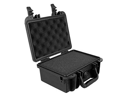 Monoprice Weatherproof/Shockproof Hard Case - IP67, Customizable Foam, 10" x 8" x 4", Black - Pure Outdoor Collection - color: Black, size: 3 Liter, style: Case