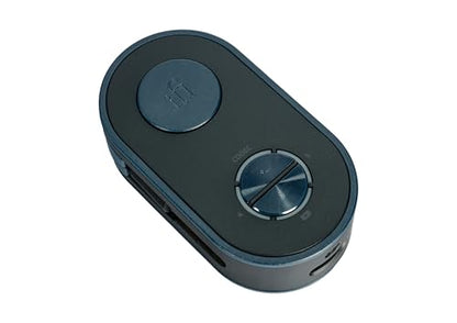 iFi UP Travel - Portable HI-FI Bluetooth 5.2 Transmitter and Receiver - Supports Dual Headphone Pairing - 3.5mm AUX Wireless Audio Transmitter for Use in Cars, Airplanes, or While Traveling