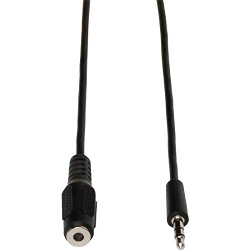 Tripp Lite 3.5mm Mini Stereo Audio Extension Cable for Speakers and Headphones (M/F), 25-ft.(P311-025), Multicolor - size: 25-feet