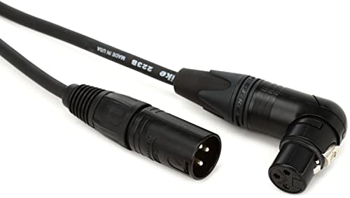 Proco MFRC-15 MasterMIKE Microphone Cable with Right-Angled XLR Female End - 15 Foot