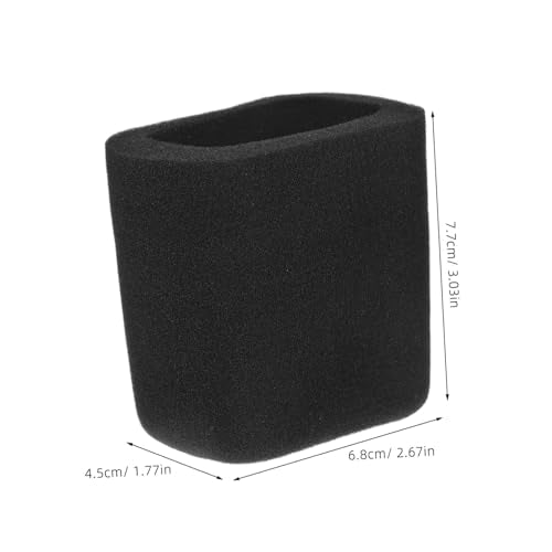 3pcs Mic Isolation Shield Microphone Windscreen Foam Sound Isolation Cover Sponge Sleeve for Square Condenser Mics Fit