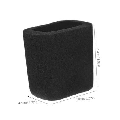 3pcs Mic Isolation Shield Microphone Windscreen Foam Sound Isolation Cover Sponge Sleeve for Square Condenser Mics Fit